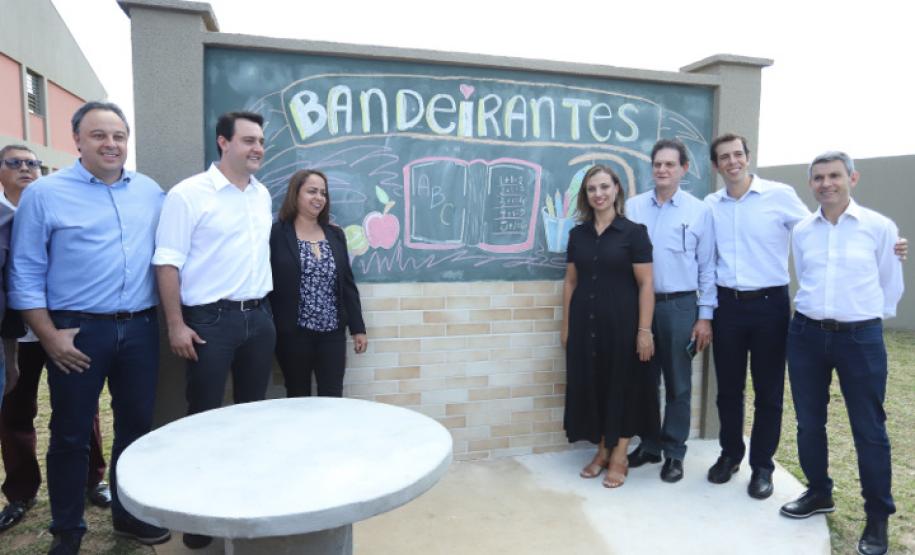 Em Campina Grande do Sul, 700 alunos iniciam o ano em nova escola