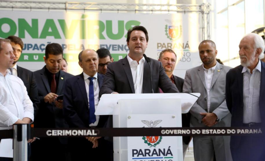 Paraná adota ações preventivas e reforça controle sobre o coronavírus