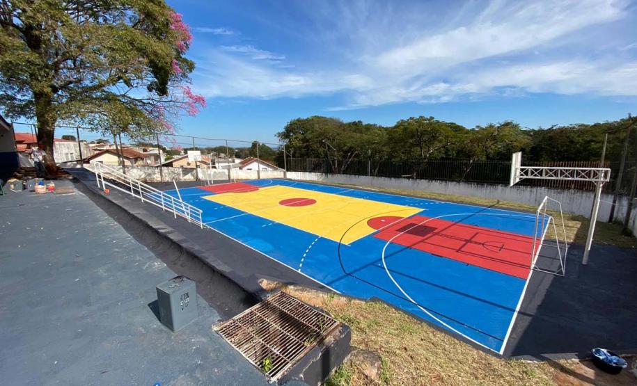 Programa Escola Bonita já revitalizou 66% das unidades estaduais.Foto:SEED