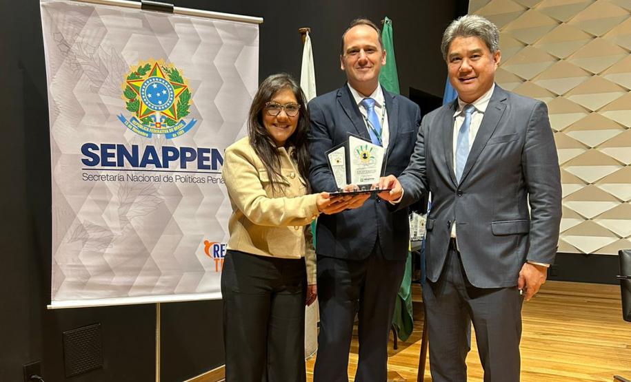 Paraná recebe Selo Resgata por três iniciativas com pessoas privadas de liberdade