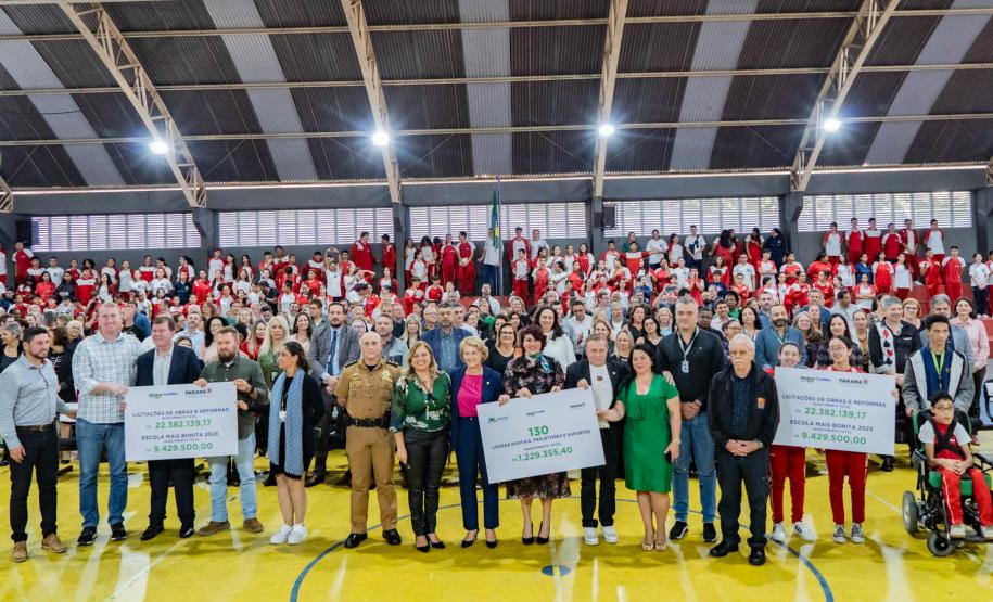 Escolas estaduais em Curitiba receberão R$ 33 milhões em obras e equipamentos