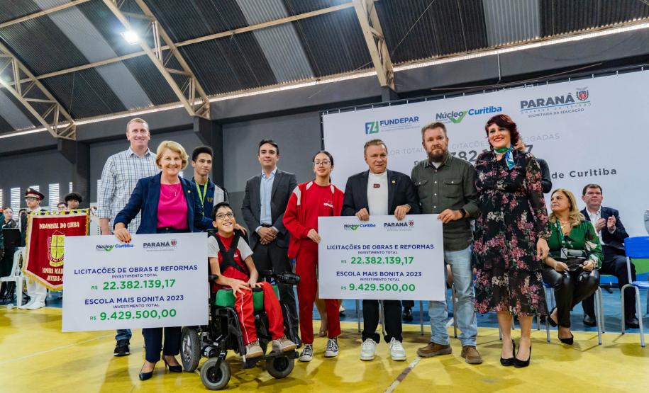 Escolas estaduais em Curitiba receberão R$ 33 milhões em obras e equipamentos