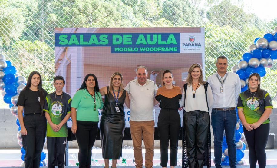Sete salas antigas de madeiras do Colégio do Campo Percy Teixeira de Faria foram substituídas por estruturas do modelo de ecoconstrução, que emprega madeira e placas estruturais de reflorestamento.