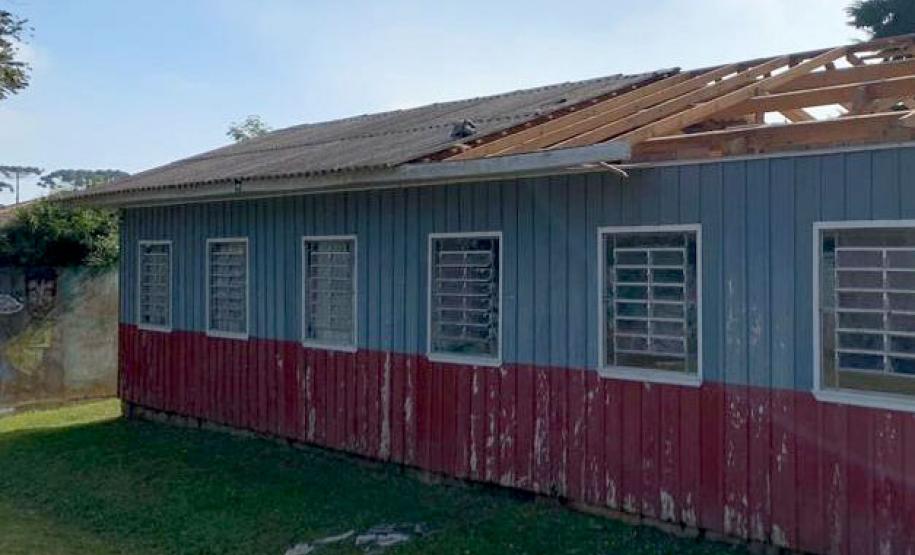 ANTES - Colégio Estadual Lincoln S. Coimbra - Araucária - NRE AMS