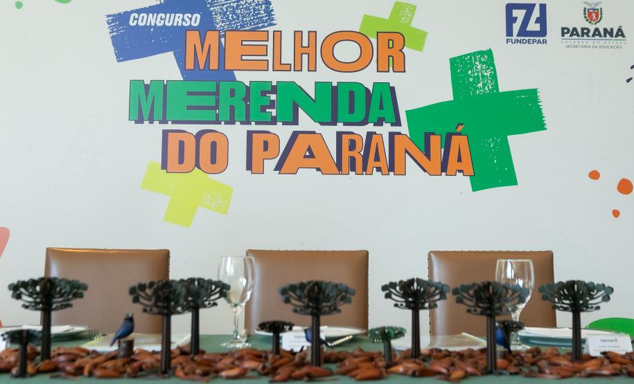 Anúncio das vencedoras do concurso Melhor Merenda do Paraná