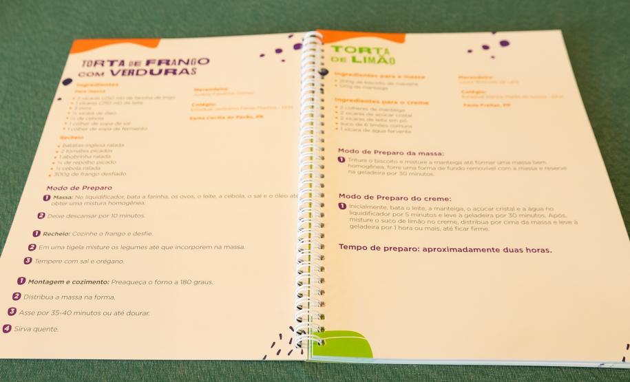 Anúncio das vencedoras do concurso Melhor Merenda do Paraná