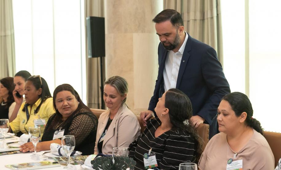 Anúncio das vencedoras do concurso Melhor Merenda do Paraná
