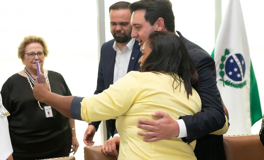 Anúncio das vencedoras do concurso Melhor Merenda do Paraná