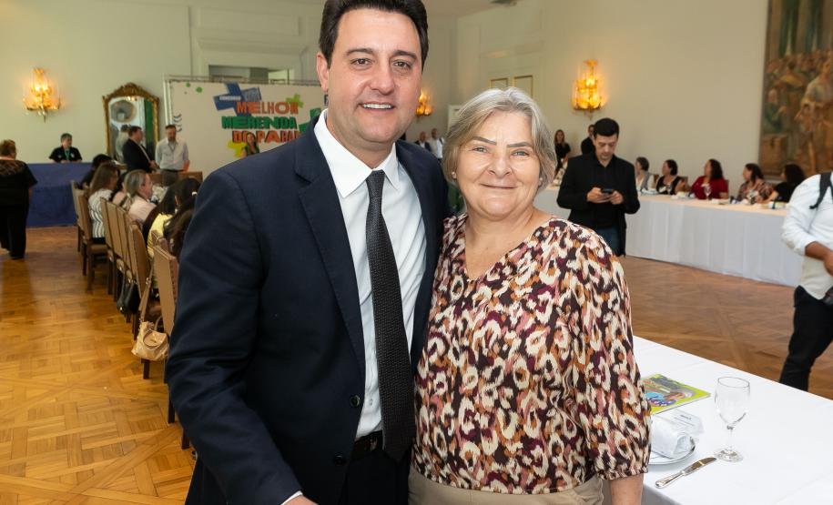 Anúncio das vencedoras do concurso Melhor Merenda do Paraná