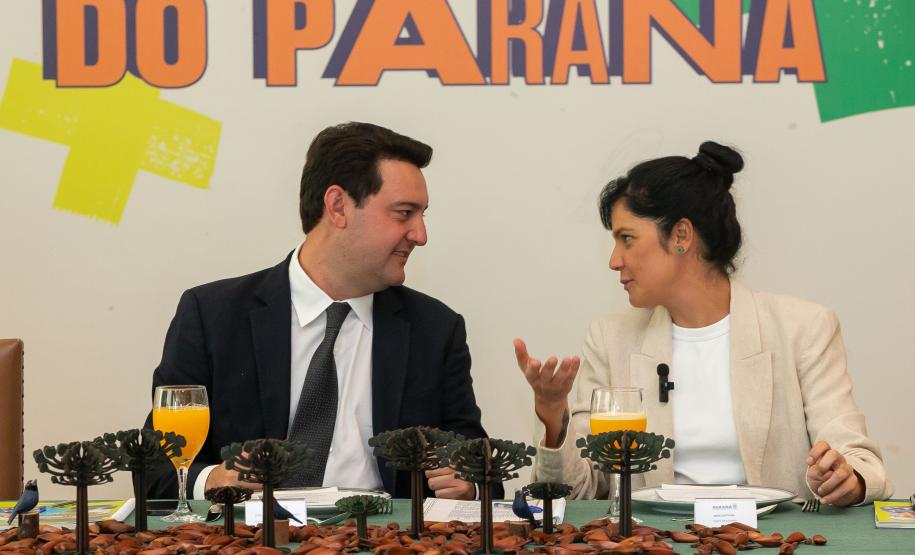 Anúncio das vencedoras do concurso Melhor Merenda do Paraná