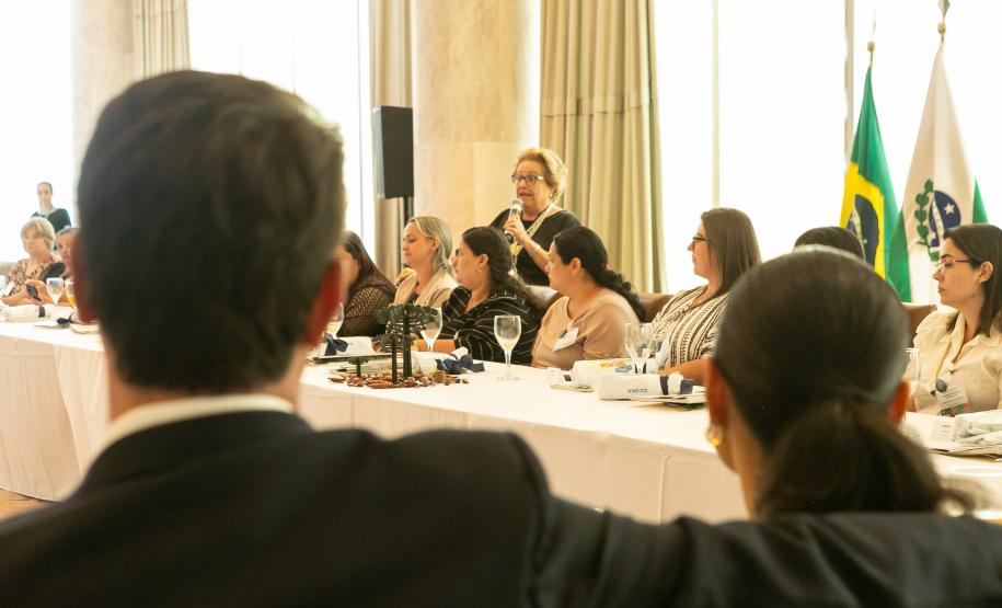 Anúncio das vencedoras do concurso Melhor Merenda do Paraná