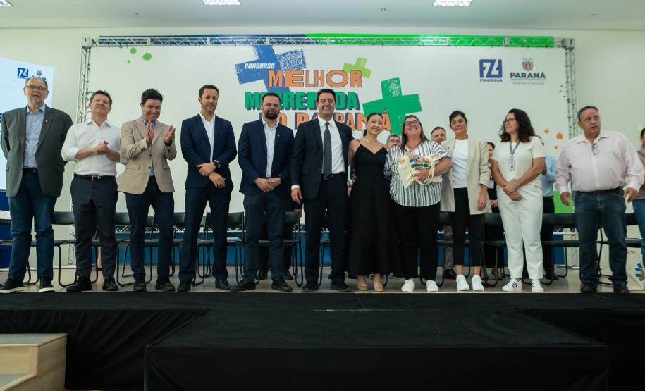 Anúncio das vencedoras do concurso Melhor Merenda do Paraná