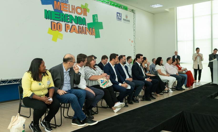 Anúncio das vencedoras do concurso Melhor Merenda do Paraná