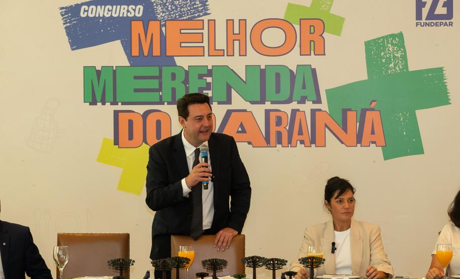 O Governo do Paraná premia as vencedoras do Concurso "A Melhor Merenda do Paraná".
