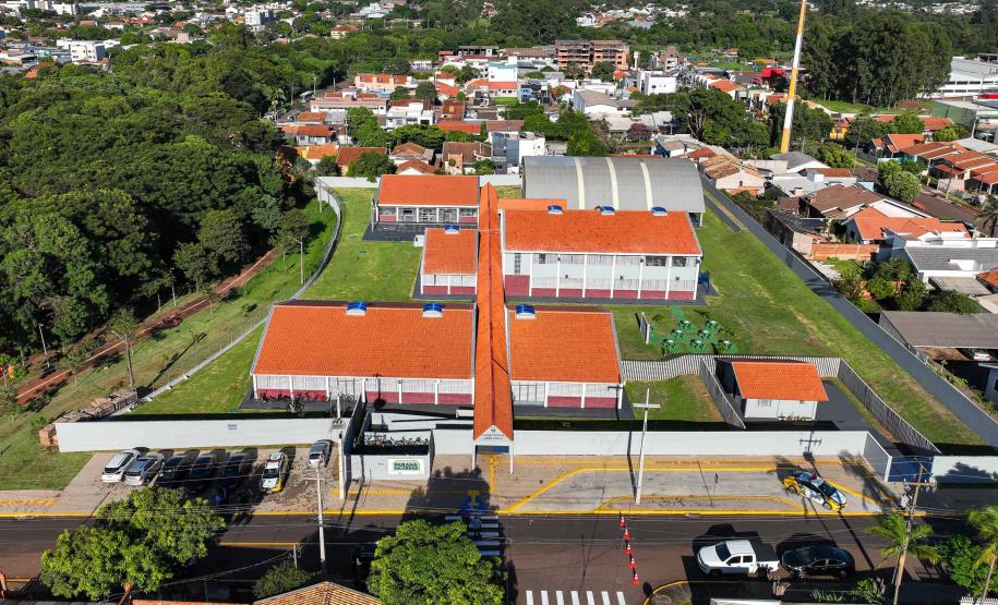 O governador Carlos Massa Ratinho Junior inaugurou nesta terça-feira (11) a nova unidade do Colégio Estadual Jardim Gisella, em Toledo, no Oeste do Paraná.