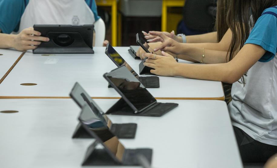 O governador Carlos Massa Ratinho Junior inaugurou nesta terça-feira (11) a nova unidade do Colégio Estadual Jardim Gisella, em Toledo, no Oeste do Paraná.