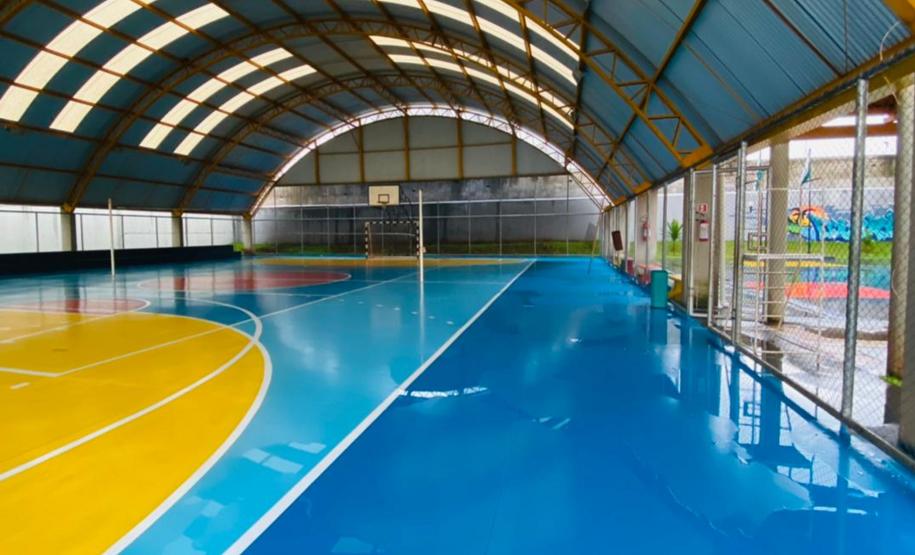 Colégio Estadual Argangelo Nandi,em Santa Terezinha de Itaipu