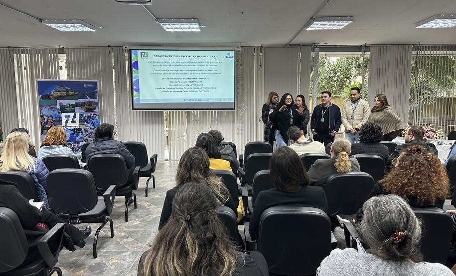 Capacitação reúne mais de 100 servidores do Fundepar em dois dias de formação