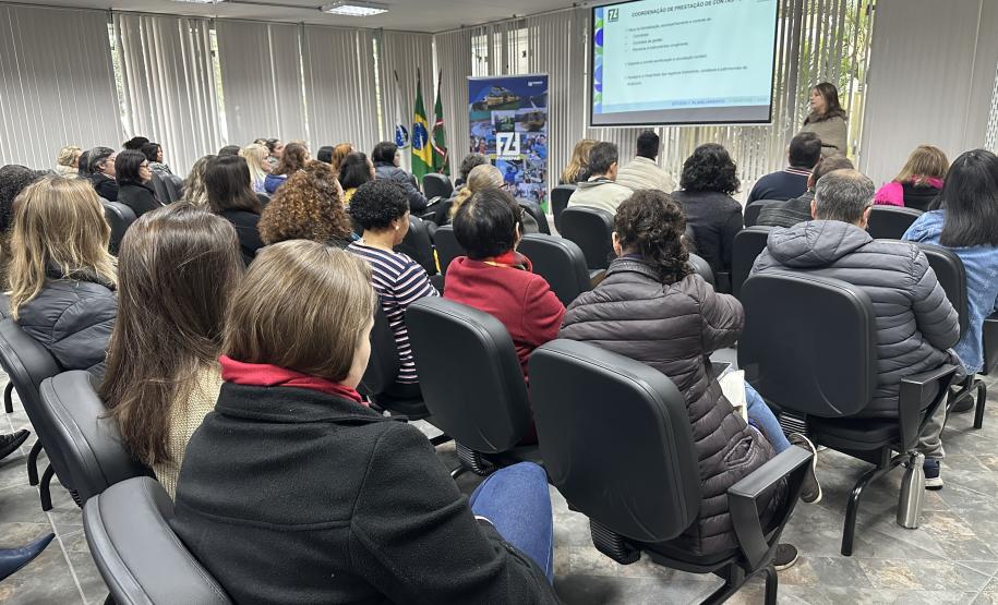 Capacitação reúne mais de 100 servidores do Fundepar em dois dias de formação