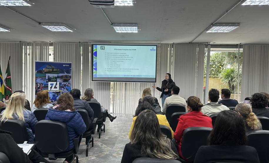 Capacitação reúne mais de 100 servidores do Fundepar em dois dias de formação