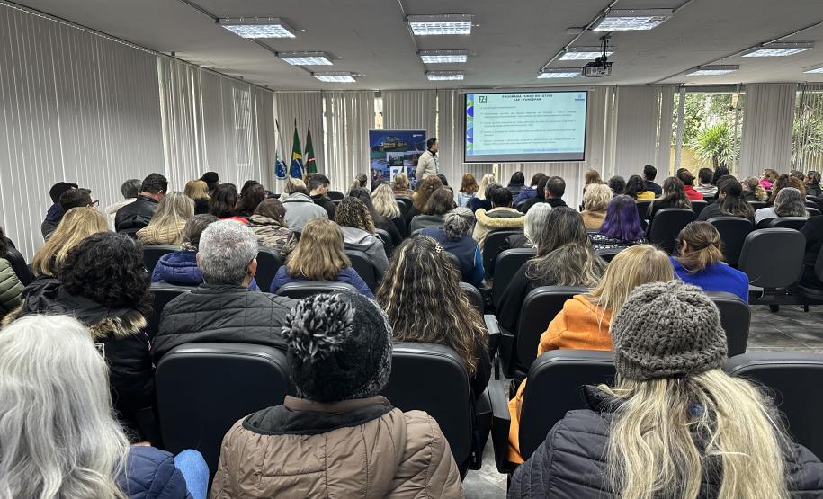 Capacitação reúne mais de 100 servidores do Fundepar em dois dias de formação