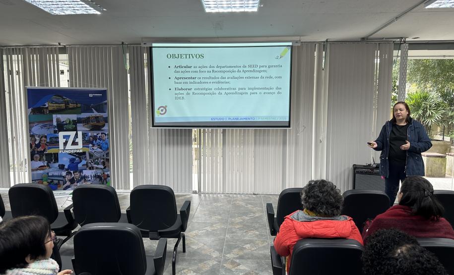 Capacitação reúne mais de 100 servidores do Fundepar em dois dias de formação
