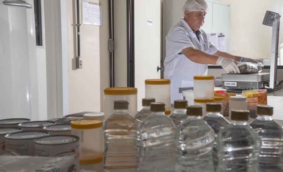 Análise de alimentos