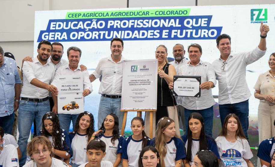 Centro de Educação Profissional Agrícola de Colorado entregue