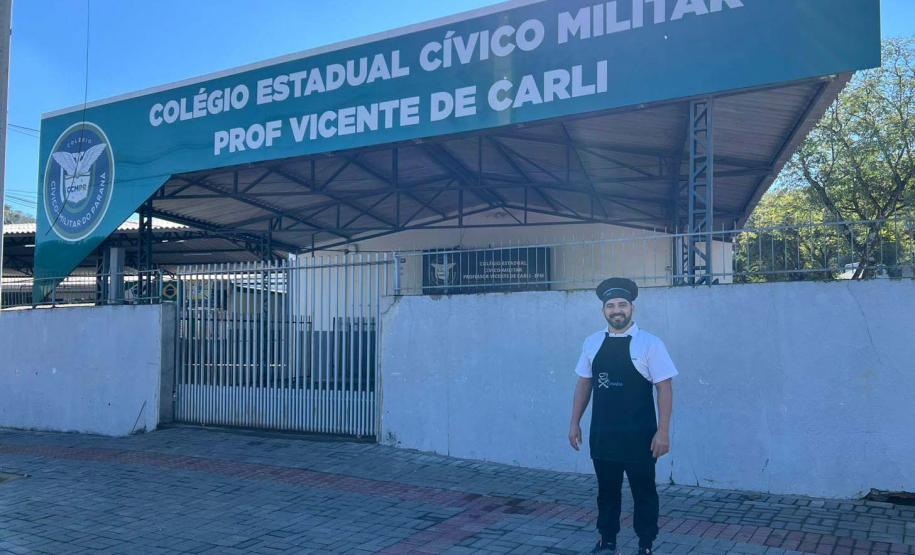 Merendeiro de Francisco Beltrão vence concurso nacional de receitas escolares